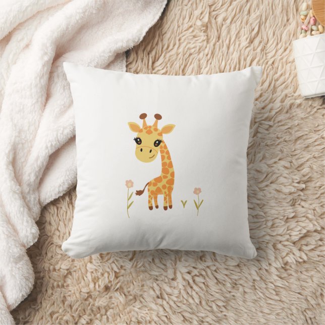 Cojín Decorativo Cute Baby Giraffe Boho (Manta)