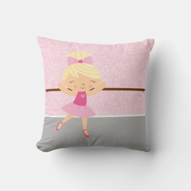 Cojín Decorativo Cute Ballerina (Anverso)