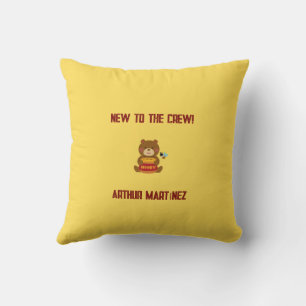 Cojín Decorativo Cute Bear Theme Boy Baby Shower