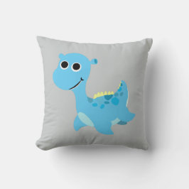 Cojín Decorativo Cute Blue Nessie
