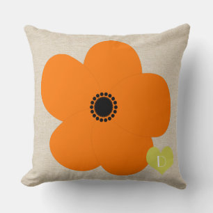 Cojín Decorativo Cute Bright Fun Flower Gardener Garden Linen