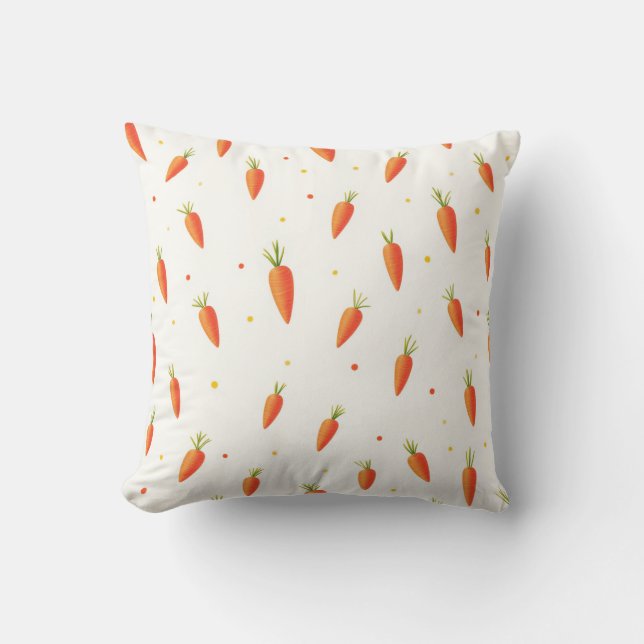 Cojín Decorativo Cute Carrot Cushion (Anverso)