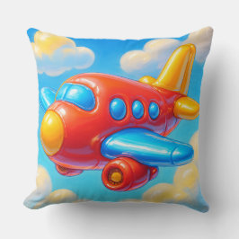 Cojín Decorativo Cute Cartoon Airplane