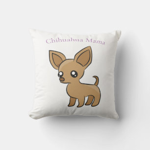 Cojín Decorativo Cute Chihuahua Mama Art Thunder_Cove