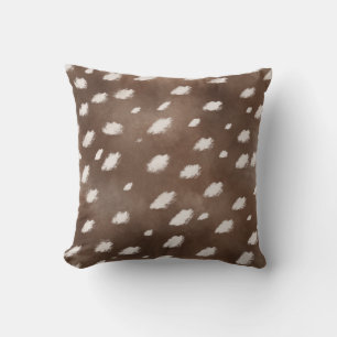 Cojín Decorativo Cute ciervo animal print bosque manchado