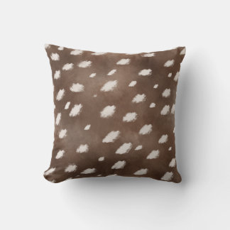 Cojín Decorativo Cute ciervo animal print bosque manchado