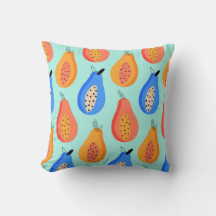 Cojín Decorativo Cute Citrus Fruits Verano Vintage