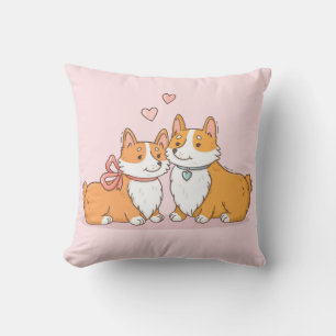 Cojín Decorativo Cute Corgi
