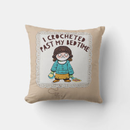 Cojín Decorativo Cute Crochet Doll Yarn Doily