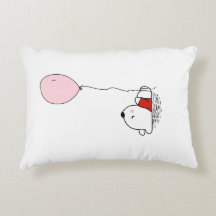 Cute de afloat de oso de globo