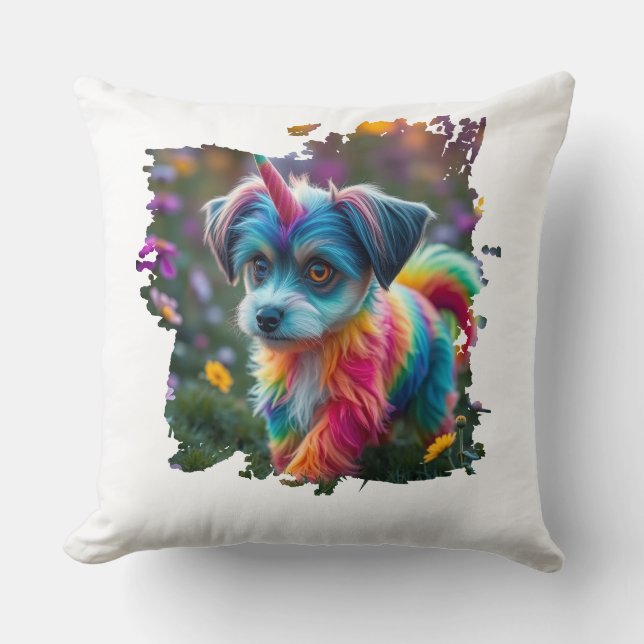 Cojín Decorativo Cute Doge Throw Pillow (Anverso)