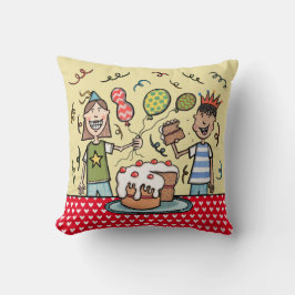 Cojín Decorativo Cute Fiesta de Ilustracion infantil Cushion
