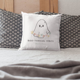 Cojín Decorativo Cute Ghost Halloween Vibes Boo-tanicos