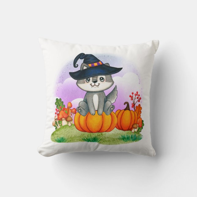 Cojín decorativo Cute Halloween (Anverso)