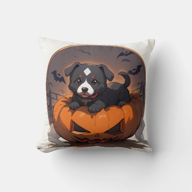 Cojín Decorativo Cute Halloween Cosplay Cushipy (Anverso)