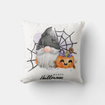 Cojín decorativo Cute Halloween Gnome