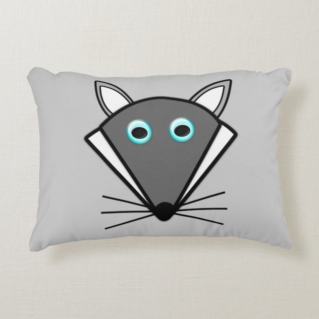 Cojín Decorativo Cute Halloween Wolf Pillow (Anverso)