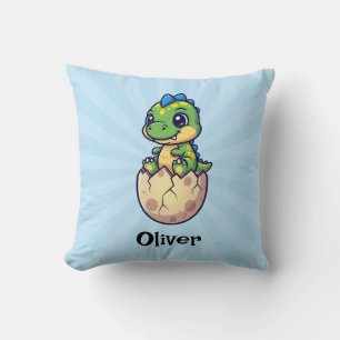 Cojín Decorativo Cute Hatching Baby Dinosaur