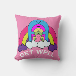 Cojín Decorativo Cute Het Well Abrazos de corte Niños Dulce
