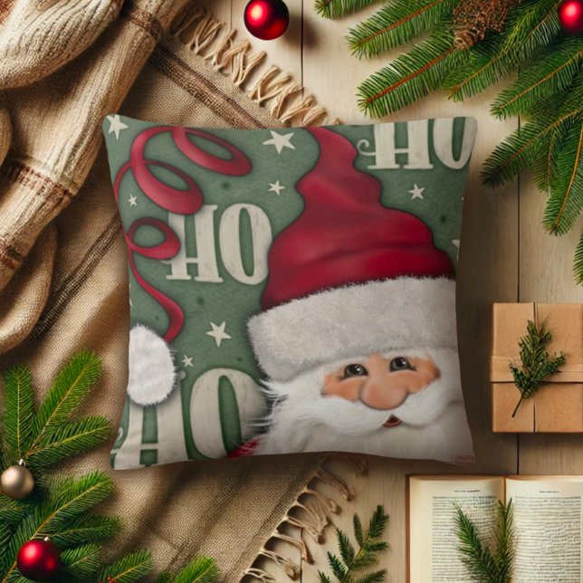 Cojín decorativo Cute Ho Santa Inespirivity (Subido por el creador)