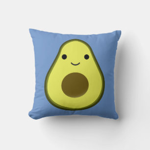 Cojín Decorativo Cute Kawaii Aguacate
