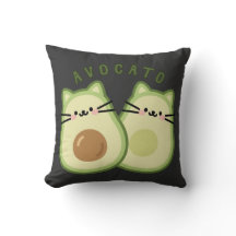Cute Kawaii Aguacate Cat Mashup