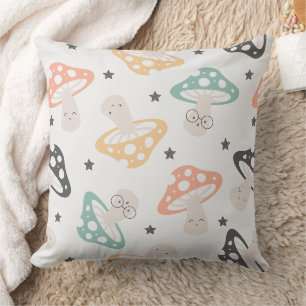 Cojín Decorativo Cute Kawaii Hongo