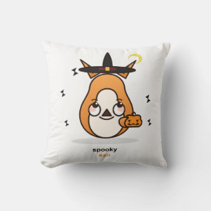 Cojín Decorativo Cute Kawaii Zorro Bruja Espeluznante Temporada Hal