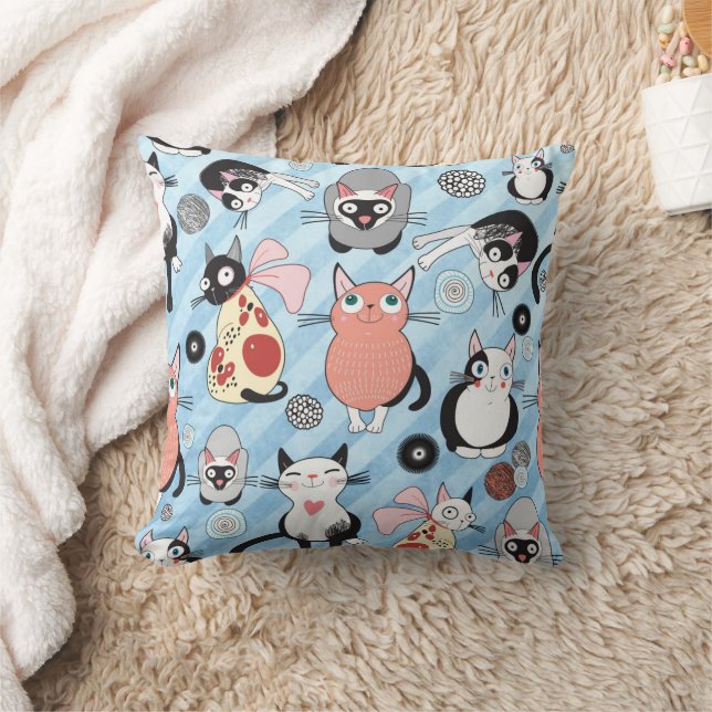 Cojín Decorativo Cute Kittens Pillow (Manta)