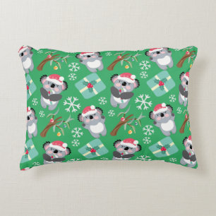 Cojín Decorativo Cute Koala Navidad 