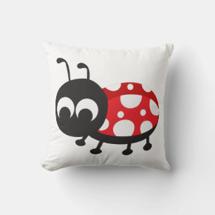 Cojín Decorativo Cute Ladybug