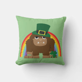 Cojín Decorativo Cute Leprechaun Bigfoot