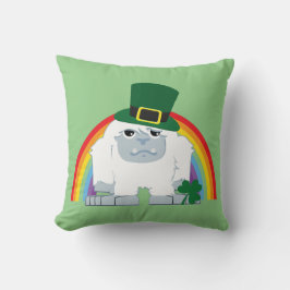 Cojín Decorativo Cute Leprechaun Yeti