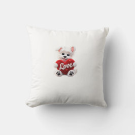 Cojín Decorativo  Cute Love Puppy Baby Desig