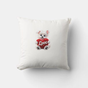 Cojín Decorativo Cute Love Puppy Baby Desig