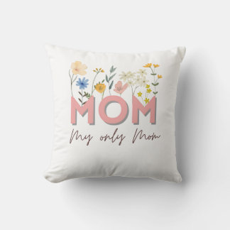 Cojín Decorativo Cute Mother’s Day Pillow | Gift for Mom Home Decor