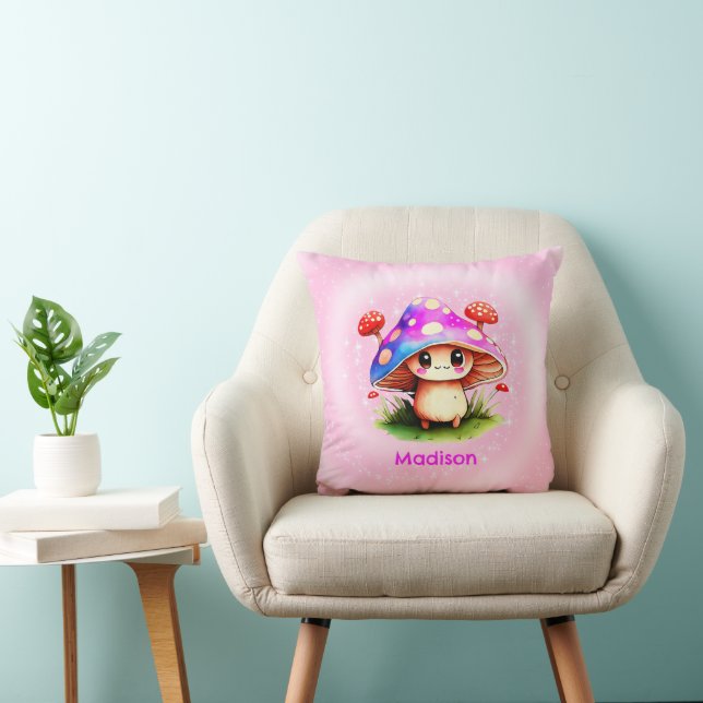 Cojín Decorativo Cute Mushroom (Silla)
