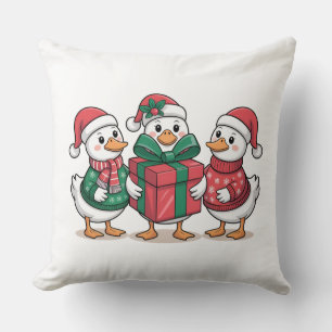 Cojín Decorativo Cute Navidades Ducks Personalizado Art-68105