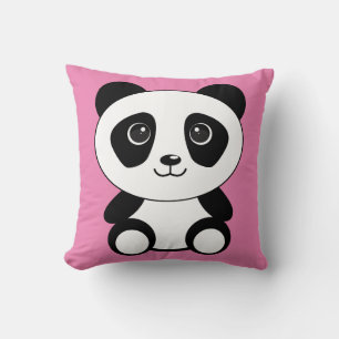 COJÍN DECORATIVO CUTE PANDA BEAR PILLOWS PINK