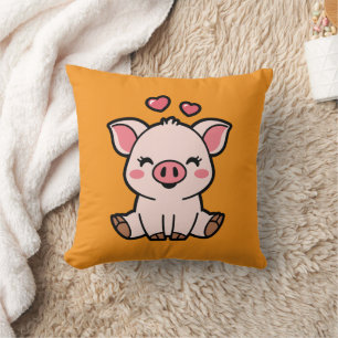Cojín Decorativo Cute Piggy