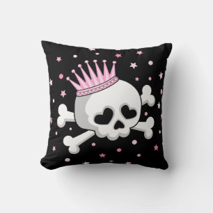 Cojín Decorativo Cute Princess Skull
