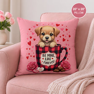 Cojín Decorativo Cute Puppy Valentino Búfalo Fundido Estético