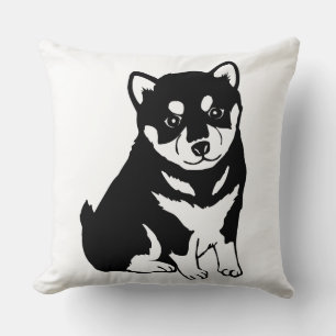 Cojín Decorativo Cute Shiba Inu Puppy Art