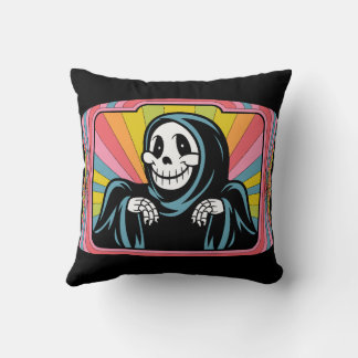 Cojín Decorativo Cute Skeleton Smiling