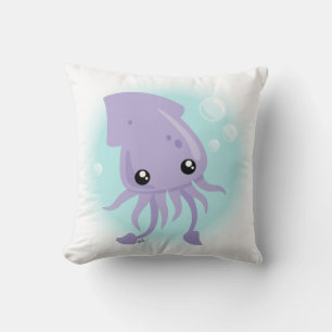 Cojín decorativo Cute Squid