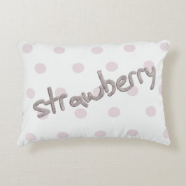 Cojín Decorativo Cute Strawberry Pillow