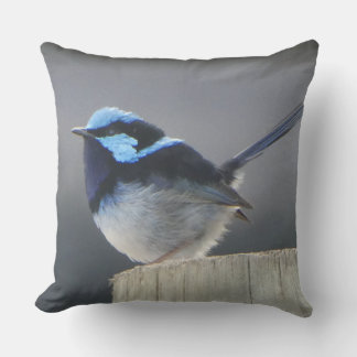Cojín Decorativo Cute Superb Fairywren Cushion