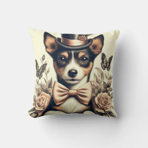 Cojín Decorativo Cute Vintage Toy Fox Terrier