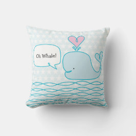 Cojín Decorativo Cute Whale