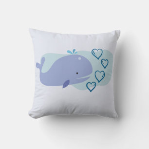 Cojín Decorativo Cute Whale